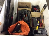 Hand tools,tool bags,car part,crate not included