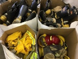 1 pallet of FIREMAN rescue equipment, BOOTS, HELMETS, BLANKETS, CLOTHING