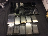 22 various brand cell phones,some have parts missing