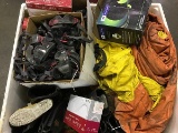 1 crate of FIREMAN boots and goggles, SAFE JUMP tarp, S SCORT JR quick draw, toner, crate not includ