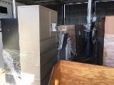 5 Pallets of Boxes of Books, Filing Cabinets