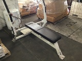1 bench press machine, manufactured by BODY MASTERS