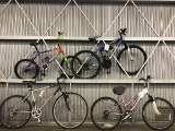 4 mountain bikes, SCHWINN, GARY FISHER, MURRAY, ROADMASTER