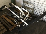 1 pallet of gym equipment, TUFF STUFF brand, disassembled for transport