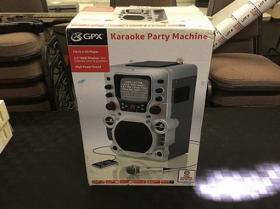 New in box gpx karaoke party machine