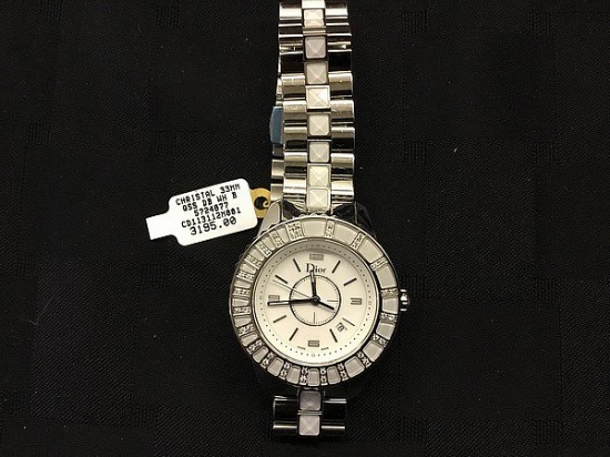 Watch with diamonds