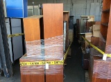 8 Pallets of Tables, Shelves, & Cabinets
