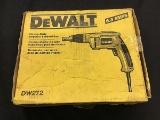 New in box DEWALT electric heavy duty drywall screwdriver, Model DW272