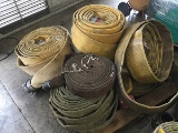 PALLET OF FIRE HOSES