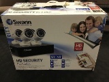 Swan hd security in a box, 8 channel monitoring system with 4 cameras Looks new in the box