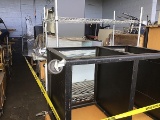 Row of Steel Carts, Filing Cabinets,Tables, & Server Component Rack
