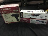 New in boxes,husky air driven impact wrench and reaction ratchet, Rigid roofing cutter