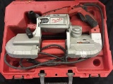 Milwaukee electric bandsaw with case