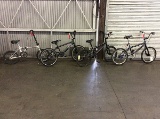 4 bikes, 3 no name, kent 3 Bmx bikes, folding bike