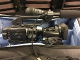 JVC video camera with bag