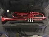 Mendini trumpet with case