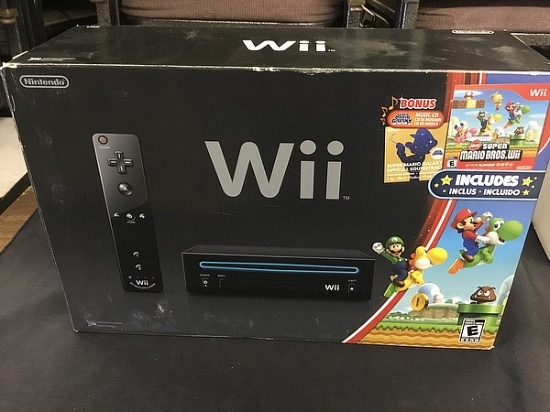 New in box wii gaming system