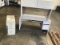 Office Desk W/ Small File Cabinet &Metal Hut