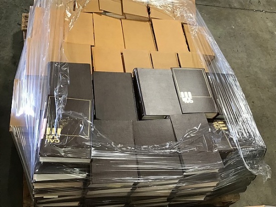 Pallet of law books