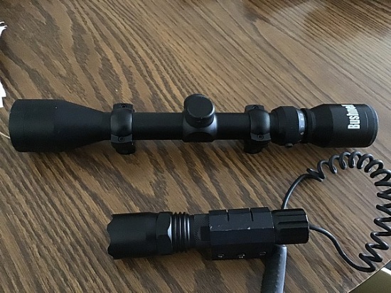 Bushnell scope ,Flashlight