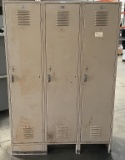 Three Door Gym Lockers
