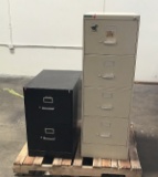 one Small File Cabinet &One Large File Cabinet