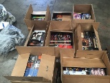 Pallet of books and Kid movies