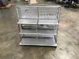 Book 2 sided display cart
