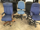 5 Assorted Office Chairs