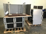 5 pallet of cubicle parts