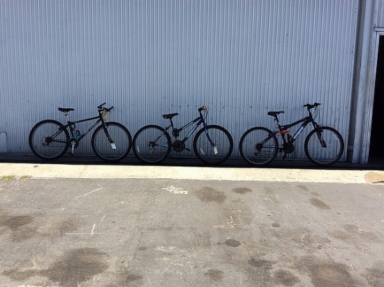 3 bikes, mongoose, roadmaster, gary fisher 2 road bikes, mtn. Bike