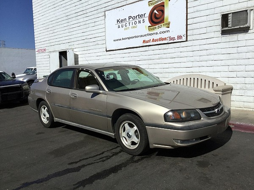 2002 Chevrolet Impala Auctions Online Proxibid