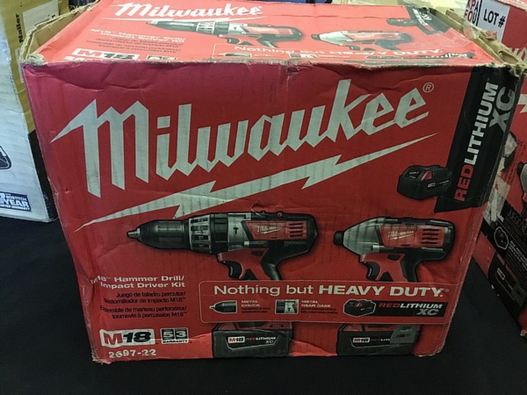 Milwaukee hammer drill impact driver kit ebkurt