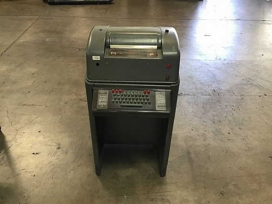 Vintage label printer