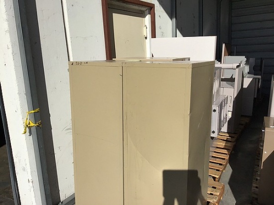 6 pallets metal file cabinets