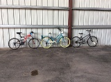 3 bikes,gt, huffy, magna All terain, southwind, excitos