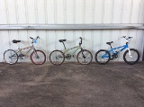 3 bikes, diamondback, haro, no name Viper, 2 bmx