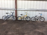 3 bikes,2 dyno, no name 2 bmx, nfx