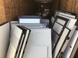 TRAILER FULL OF OFFICE DIVIDERS, OFFICE FURNITURE (TRAILER NOT INCLUDED)