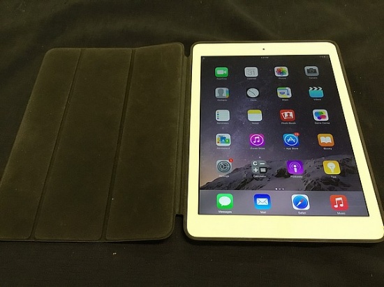 Apple iPad Air model A1474,no password but iCloud is locked,