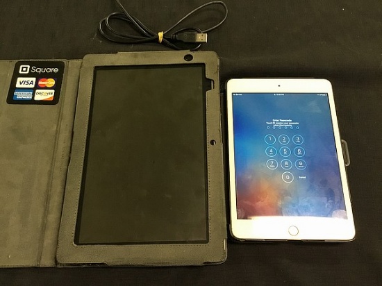 Apple iPad mini 4,model A1550,WiFi and cellular,locked, Asus tablet,possibly locked