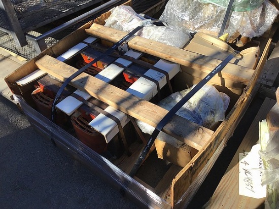 PALLET OF NIPPON SHARYO PARTS