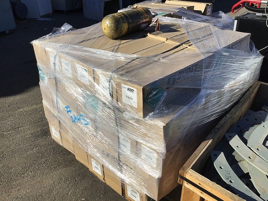 PALLET OF SCOTT AIR TANKS