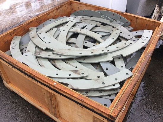 CRATE OF NIPPON SHARYO PARTS