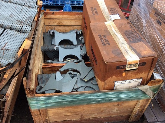 CRATE OF NIPPON SHARYO PARTS