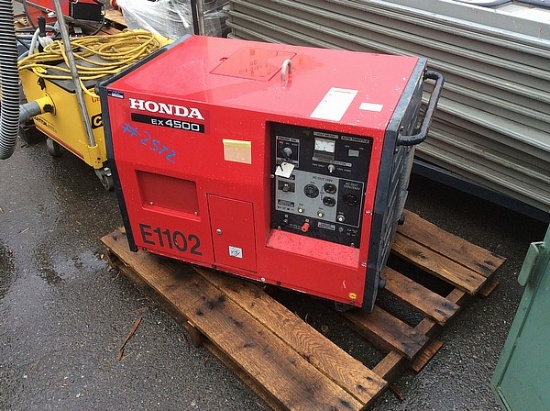 HONDA EX4500 GENERATOR
