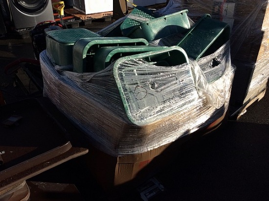 PALLET OF IRRIGATION CONTROL BOXES