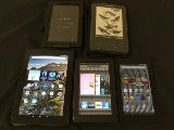 5 Amazon tablets