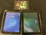 iPad 4th generation A1458,iPad 2 A1396,WiFi and cellular, iPad mini 2 A1489,all locked,1 has cracked