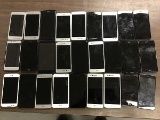 27 LG cell phones,some screens cracked,possibly locked, Activation status unknown